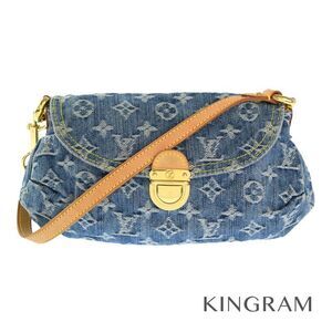 Louis Vuitton Monogram Denim Pleaty Indigo Shoulder Bag